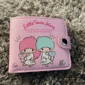 Little Twin Stars Pink Wallet